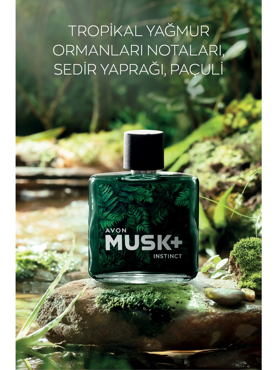 AVON Musk+ Metropolitano Erkek EDT 75ml