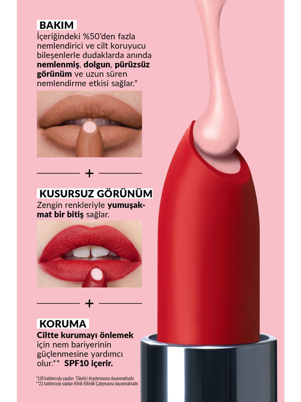 Avon Hydramatic Işıltılı Ruj Rose Berry - Görsel 2