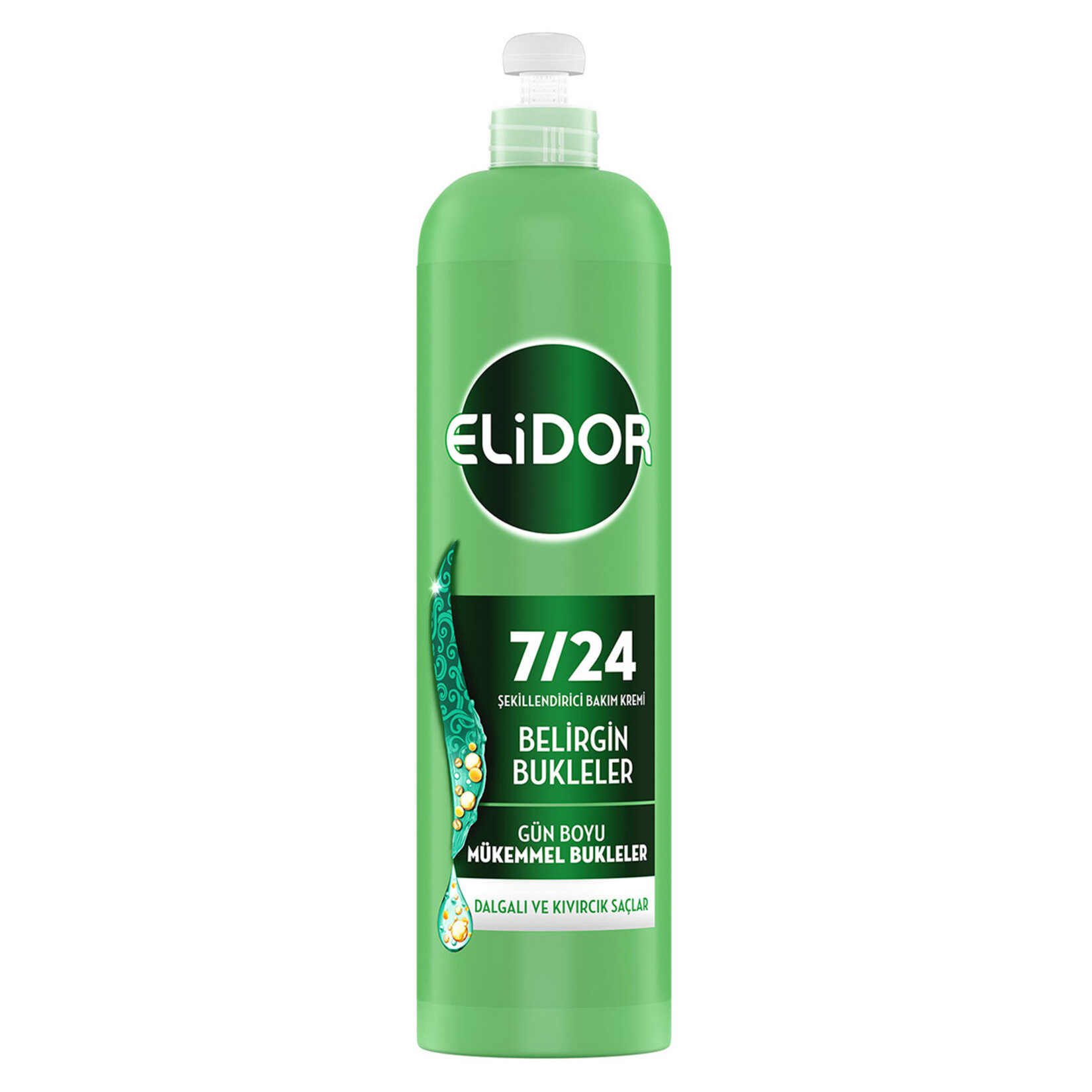 elidor 7/24 belirgin bukleler dolgulu kıvırcık saçlar 240 ml
