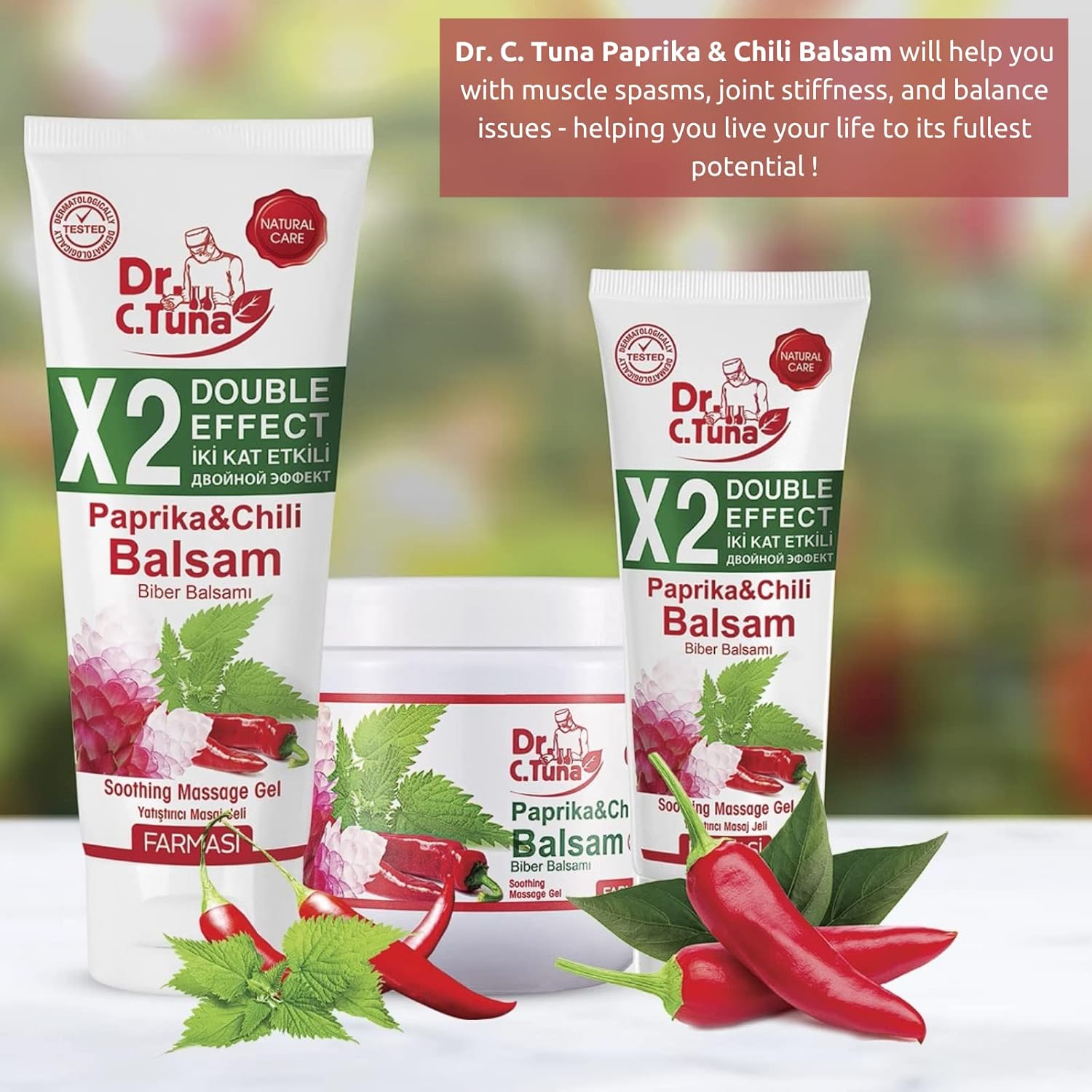 farmasi dr. c. tuna biberli masaj jeli 500 ml