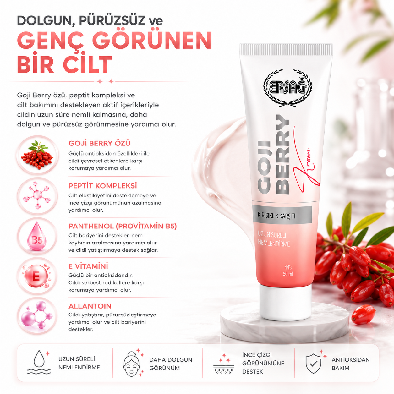ersağ goji berry krem 50 ml