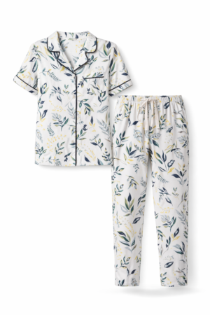 Dowry 08-818 Kadın Kısa Kollu Pijama Takımı S Beden Rahat & Yazlık