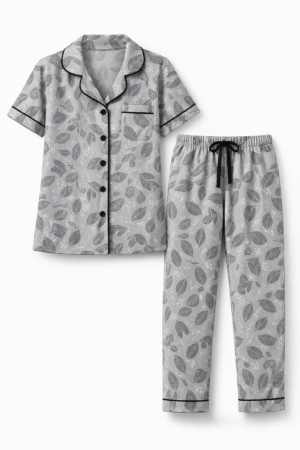 Lazella Kısa Kollu Kadın Pijama Takımı M Beden Rahat & Yazlık