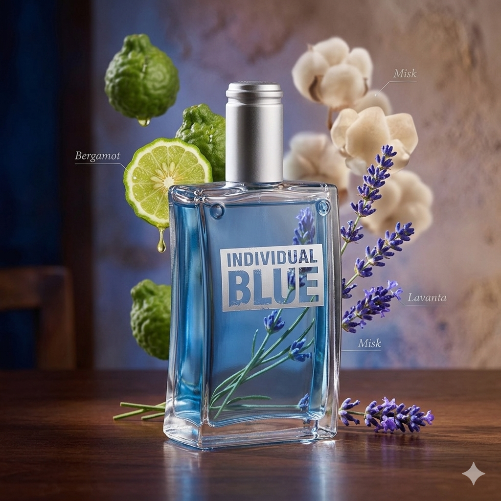 Avon Individual Blue EDT Erkek Parfüm 100 ml Ferah Aromatik Kalıcı Koku - Görsel 2