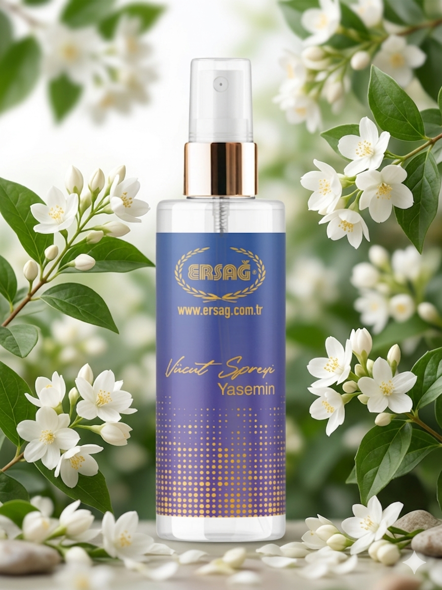 Ersağ Yasemin Vücut Spreyi 200 ml | Çiçeksi & Ferah Kadın Spreyi