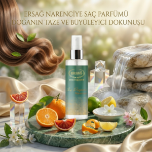 Ersağ Narenciye Saç Parfümü 200 ml | Ferah & Kalıcı Saç Spreyi