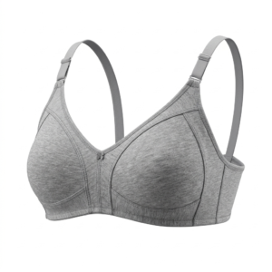 Liza 539 Dikişsiz Toparlayıcı Penye Sütyen Gri Rahat & İz Yapmaz