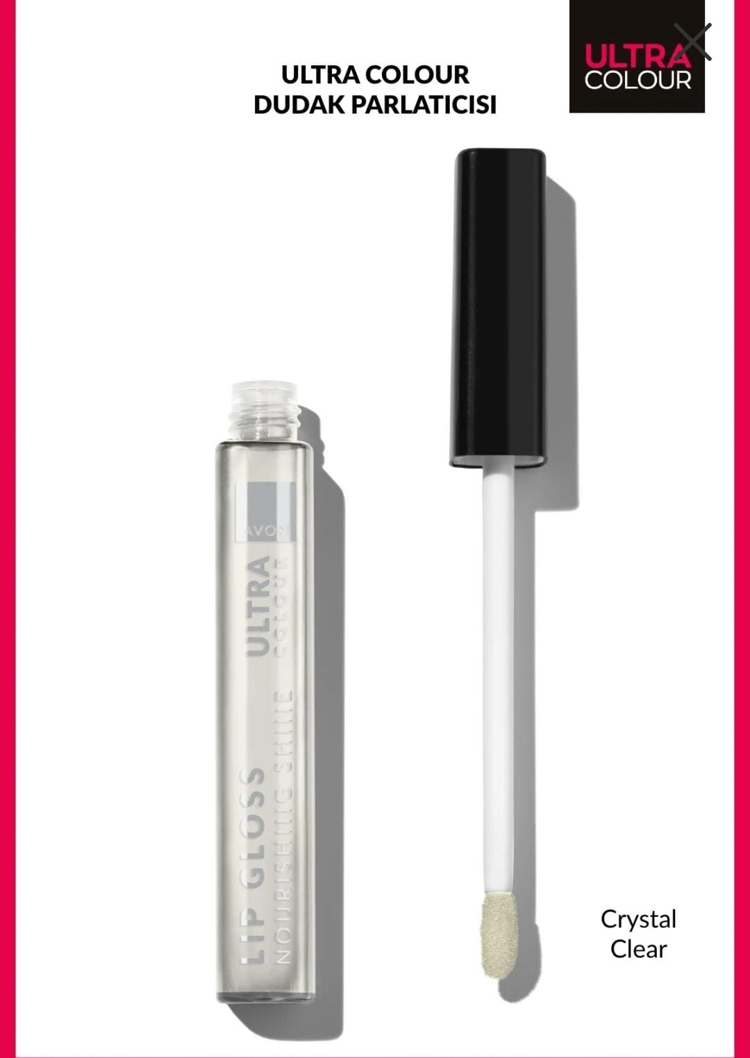 Avon Ultra Colour Dudak Parlatıcısı - Crystal Clear