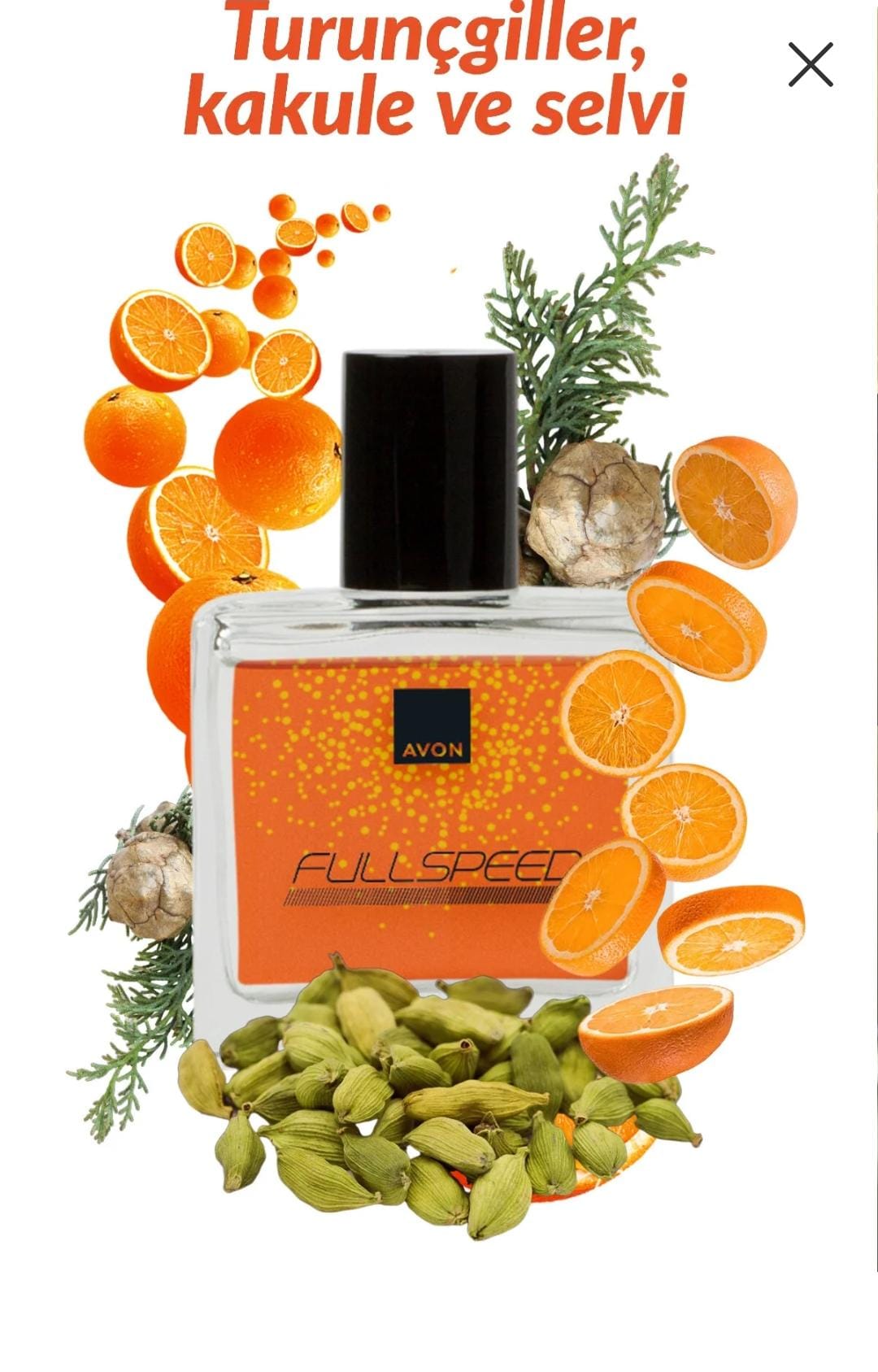 AVON Full Speed Erkek Parfüm EDT 30ml