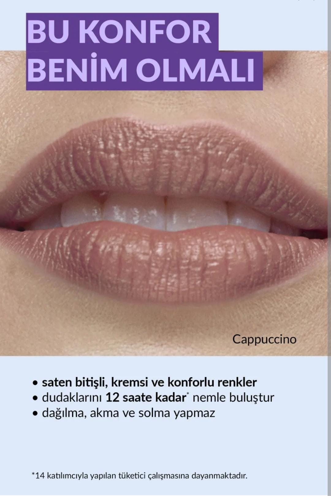 Avon Color Trend Get Pouty Lip Stylo Ruj-Cappuccino - Görsel 5
