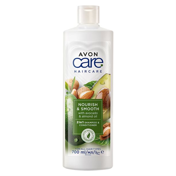 avon care aloe ve makademya yağı 2'si 1 arada Şampuan ve saç kremi 700ml (kopya)