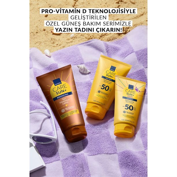 avon sun+ protect hassas ciltler İçin nemlendirici güneş kremi spf 50 150ml (kopya)