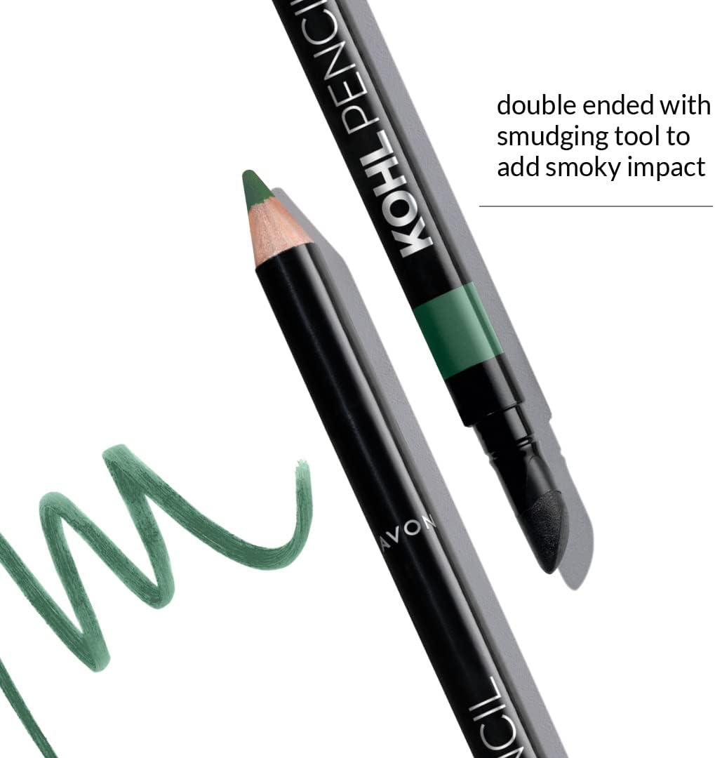Avon Ultra Colour Kohl Göz Kalemi Emerald – Yoğun Pigmentli Yeşil Göz Kalemi - Görsel 4