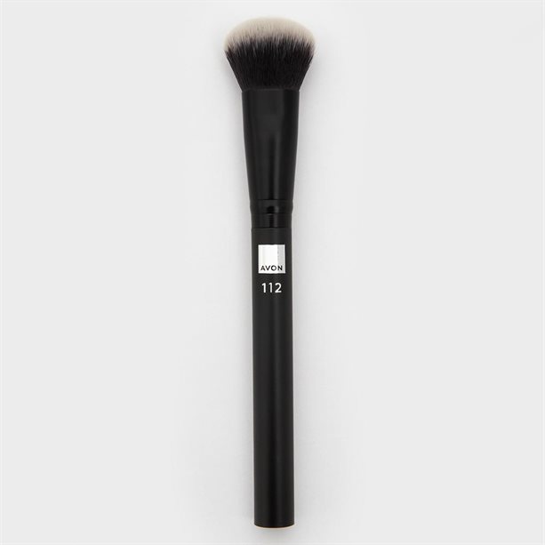 Avon Düz Stippling Fırçası – Fondöten & Allık için Profesyonel Makyaj Fırçası