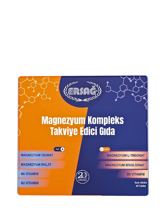 MAGNEZYUM KOMPLEKS TAKVİYE EDİCİ GIDA