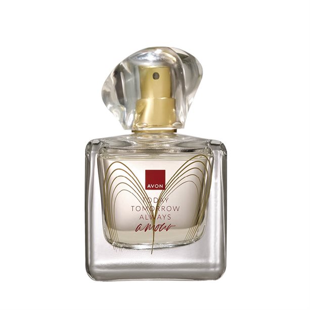 Avon TTA Amour EDP kadın parfüm 50 ml beyaz çiçek ve misk notalarına sahip zarif kadın parfümü.