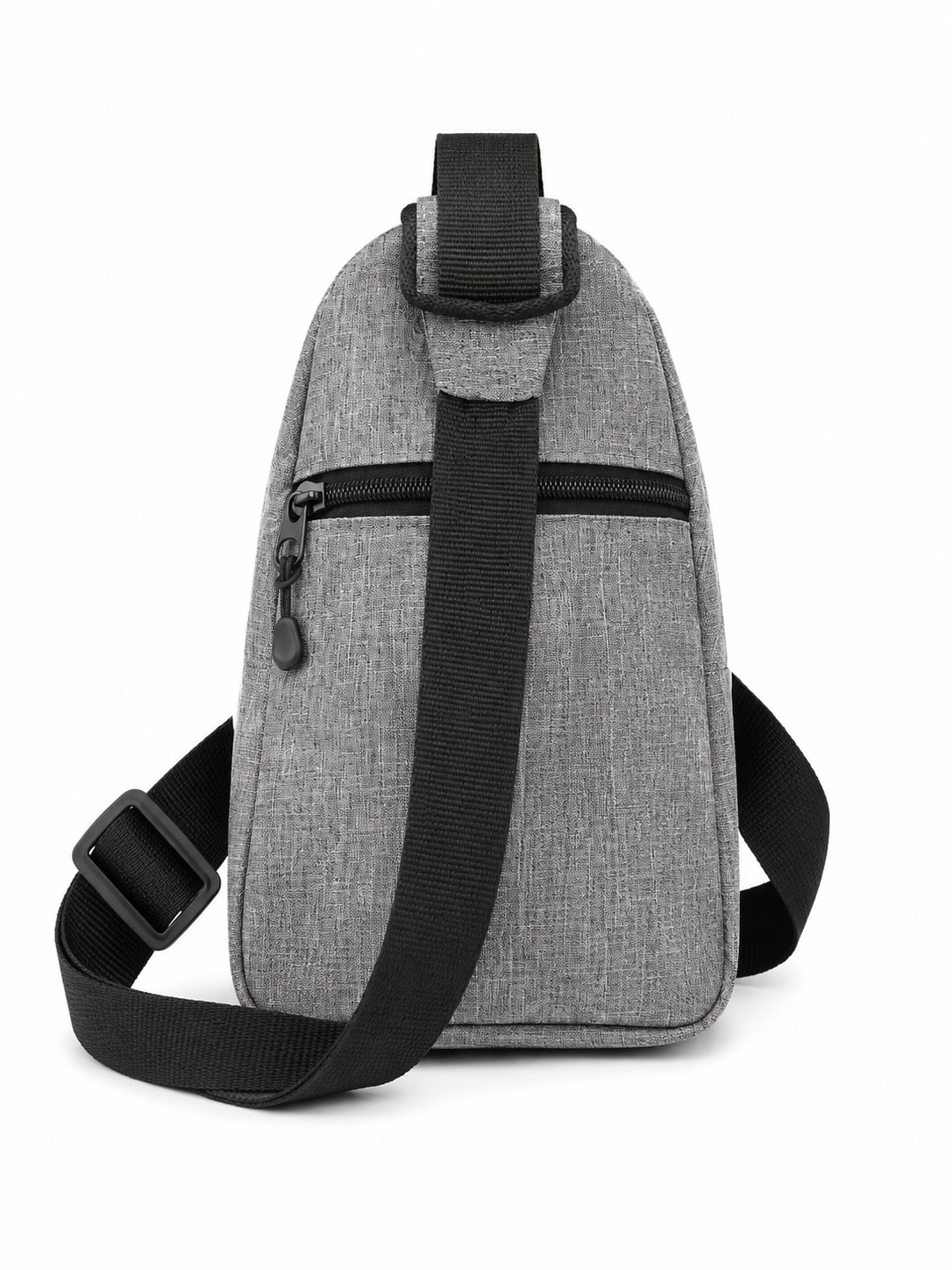 Bady Bag Çok Bölmeli Çapraz Omuz Çantası GRİ ARKA